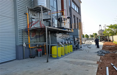 安亞實(shí)業(yè)有限公司噴漆廢水處理項(xiàng)目進(jìn)場安裝