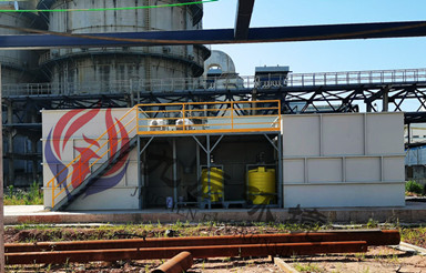 安慶中拓新材料科技有限公司化工廢水處理項(xiàng)目進(jìn)場安裝