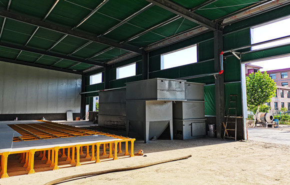 山西壺關縣德匯金屬表面處理有限公司生產(chǎn)廢水處理項目進入安裝階段